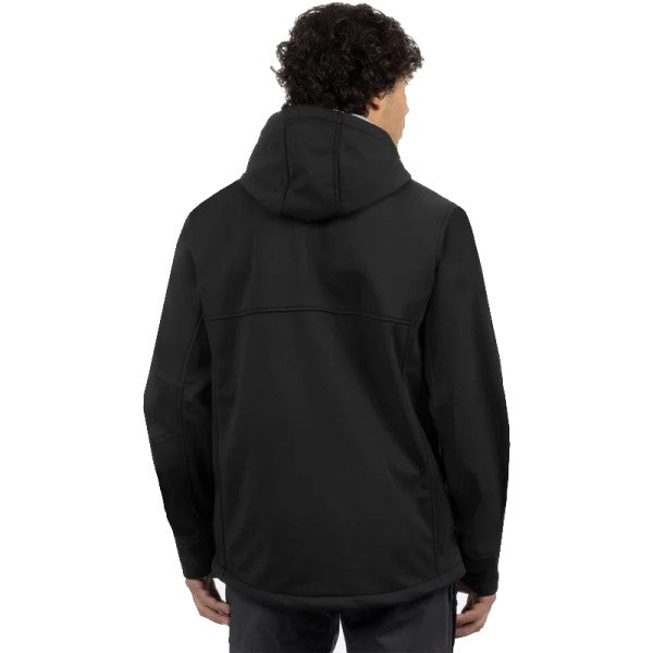 Manteau Hydrogen Softshell FXR noir, de dos