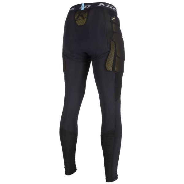 Pantalon de Protection de Motocross Tactical Klim noir, de dos