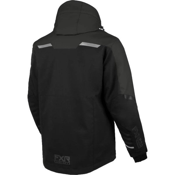 Manteau de Motoneige Expedition Pro 2-in-1 FXR noir, de dos