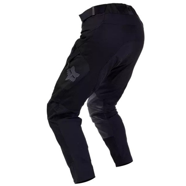 Pantalon de Motocross Defend Off-Road Fox noir, de dos