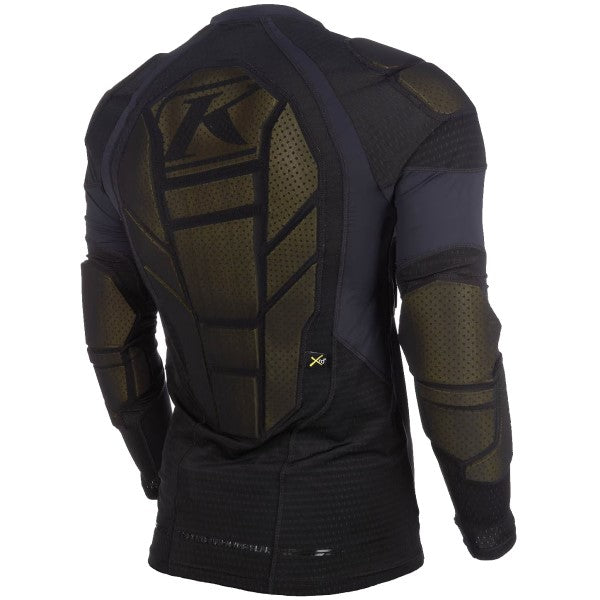 Chandail de Protection de Motocross Tactical Klim noir, de dos