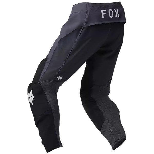 Pantalon de Motocross Flexair Infinite Fox noir, de dos