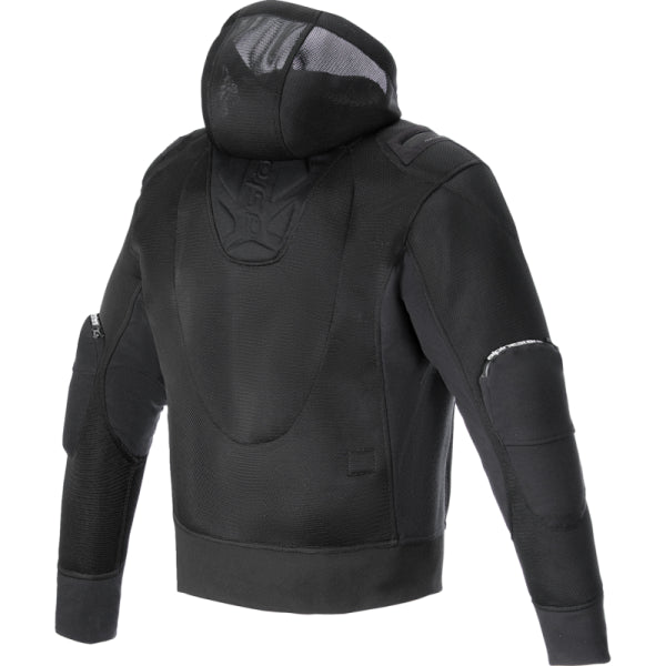 Coton Ouaté de Moto Moflow Air Tech Alpinestars noir, de dos