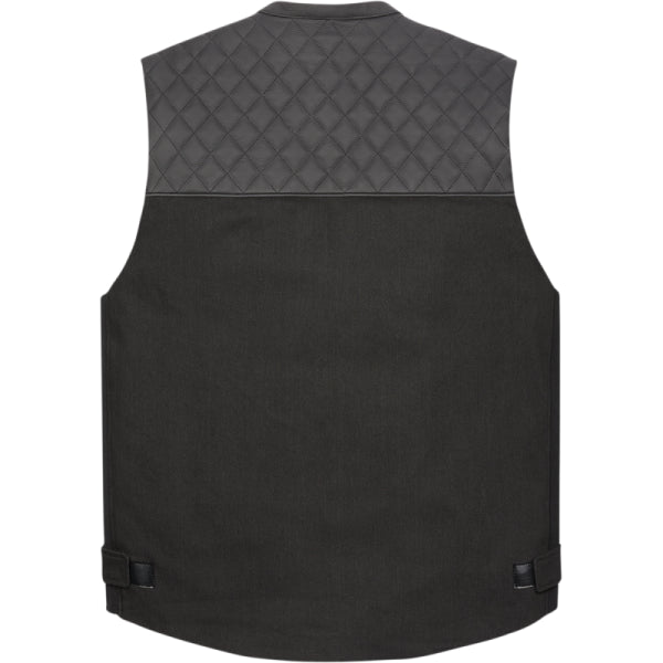 Manteau de Moto Chamonix Icon noir, de dos