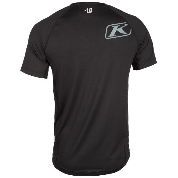 T-Shirt Aggressor -1.0 Klim noir, de dos