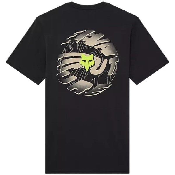 T-Shirt Spiral Special Edition Premium Fox noir, de dos