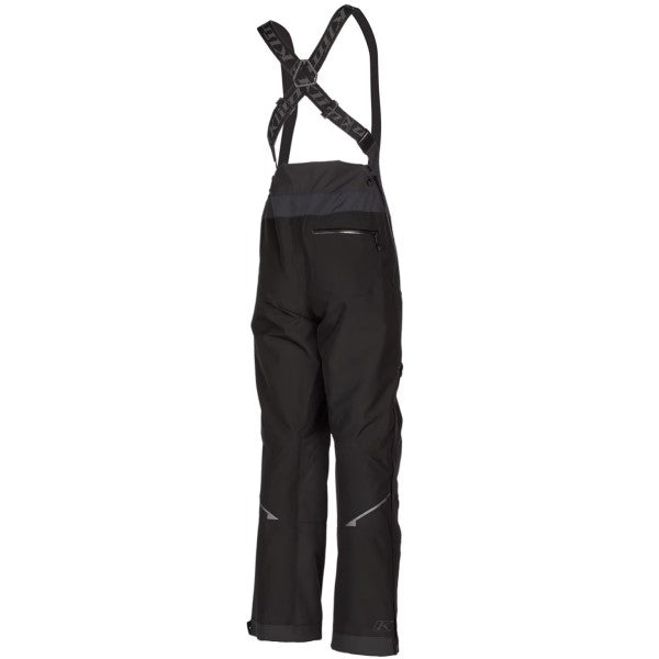 Pantalon de Motoneige Alpine Femme Klim noir, de dos