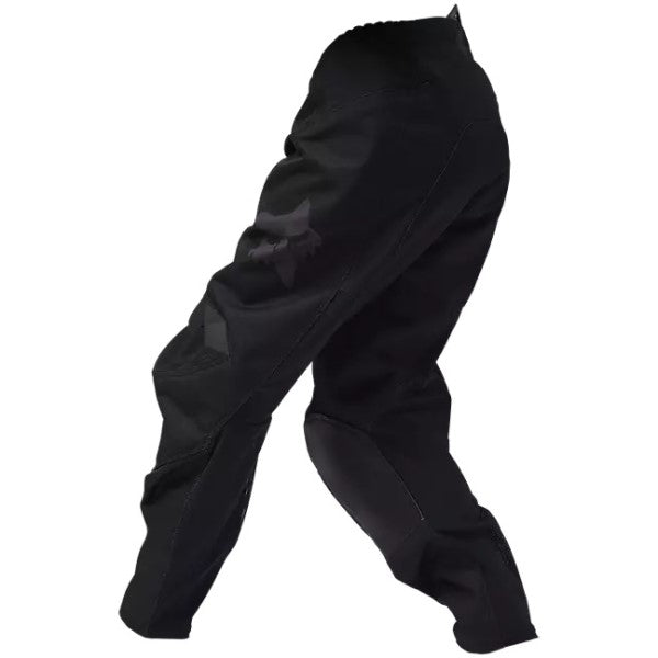 Pantalon de Motocross Blackout Junior Fox noir, de dos