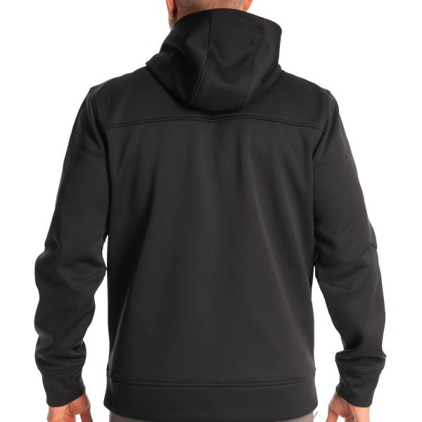 Coton Ouaté Zone Klim noir, de dos