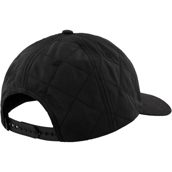 Casquette Yard Quilted FXR noir, de dos