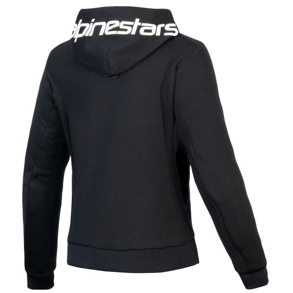 Coton Ouaté de Moto Stella Chrome V2 Sport Femme Alpinestars noir, de dos