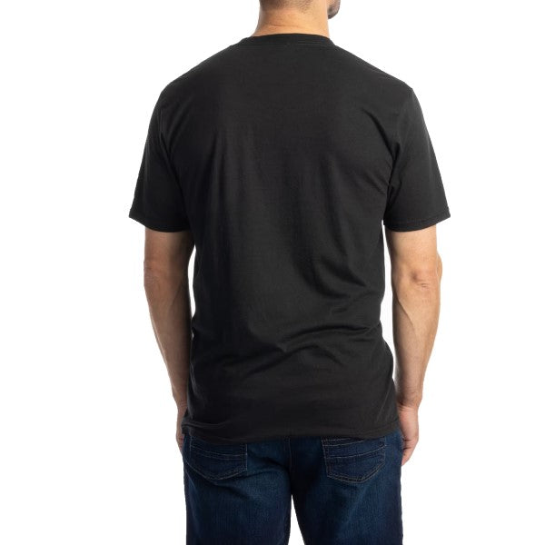 T-Shirt Checkered Flag Tri-blend Klim noir, de dos