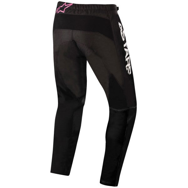 Pantalon de Motocross Stella Fluid Chaser Femme Alpinestars noir, de dos