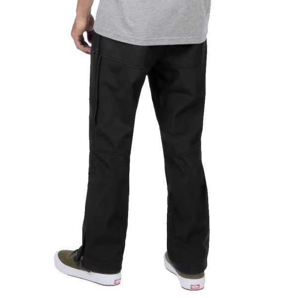 Pantalon Altitude Softshell FXR noir, de dos