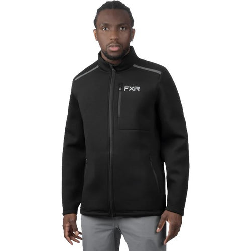 Coton ouaté Altitude Tech FXR noir, de face