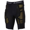 Short de Protection de Motocross Tactical Klim noir, de face