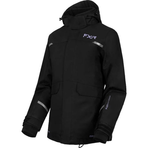 Manteau de Motoneige Excursion Femme FXR noir, de face