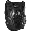 Plastron de Motocross Raceframe Junior Fox noir, de face