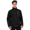 Manteau Grind Polaire FXR noir, de face