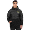 Manteau Matelassé Excursion Lt Hybrid FXR noir, de face