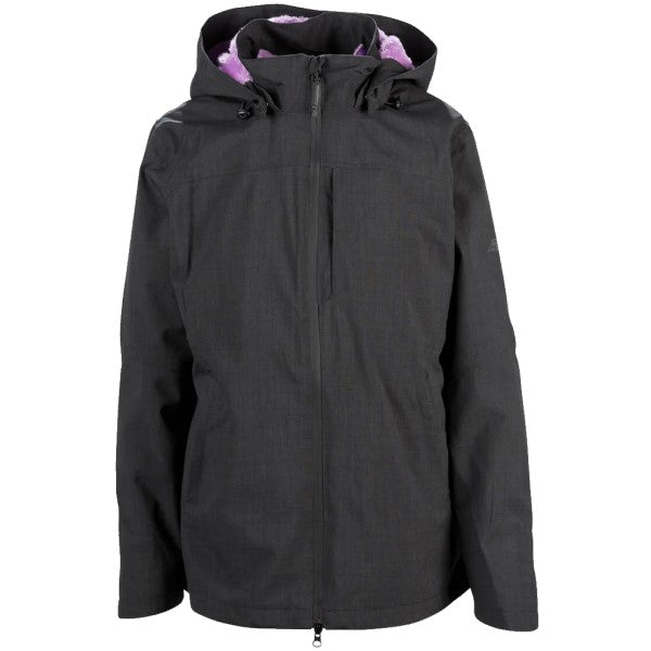 Manteau de Motoneige Aurora 5 en 1 Femme 509 noir, de face