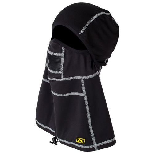 Cagoule de Motoneige Rogue Klim noir, de face