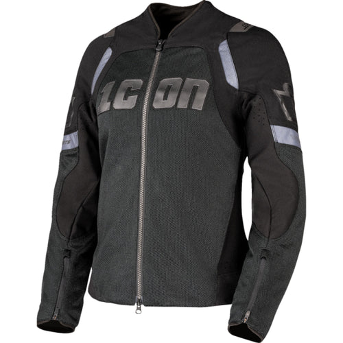 Manteau de Moto Contra 3 Femme Icon noir, de face
