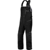 Pantalon de Motoneige Ridge Pro Trilaminate à Bretelle FXR noir, de face