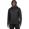 Manteau Hydrogen FXR noir, de face