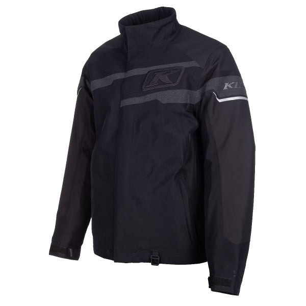 Manteau de Motoneige Klimate Klim noir, de face