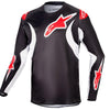 Chandail de Motocross Racer Lucent Junior Alpinestars noir, de face