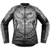 Manteau de Moto Overlord 3 Noble Femme Icon noir, de face