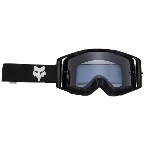 Lunettes de Motocross Airspace Tear-Off Fox noir, de face