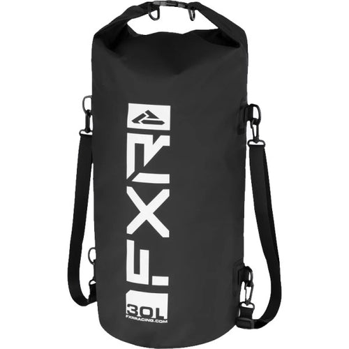 Sac Étanche FXR noir 30L, de face