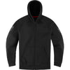 Manteau de Moto Uparmor Icon noir, de face