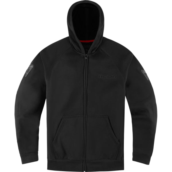 Manteau de Moto Uparmor Icon noir, de face