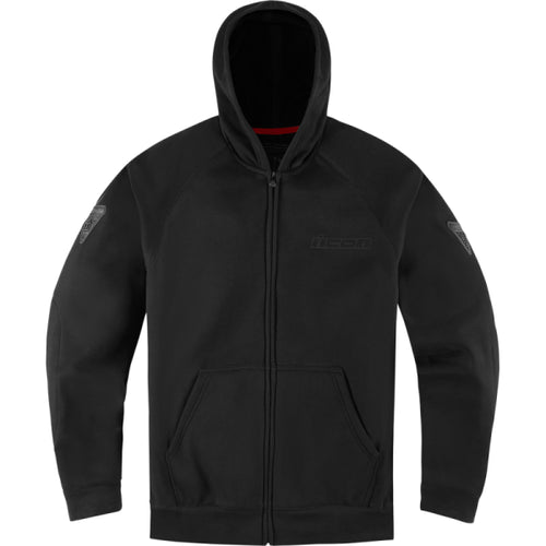 Manteau de Moto Uparmor Icon noir, de face