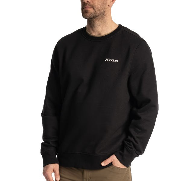 Coton Ouaté Range Klim noir, de face