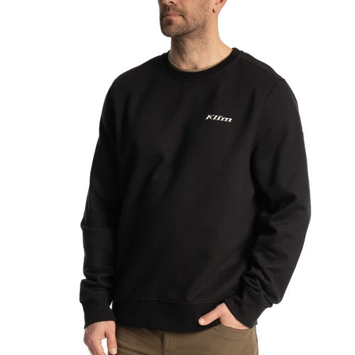 Coton Ouaté Range Klim noir, de face