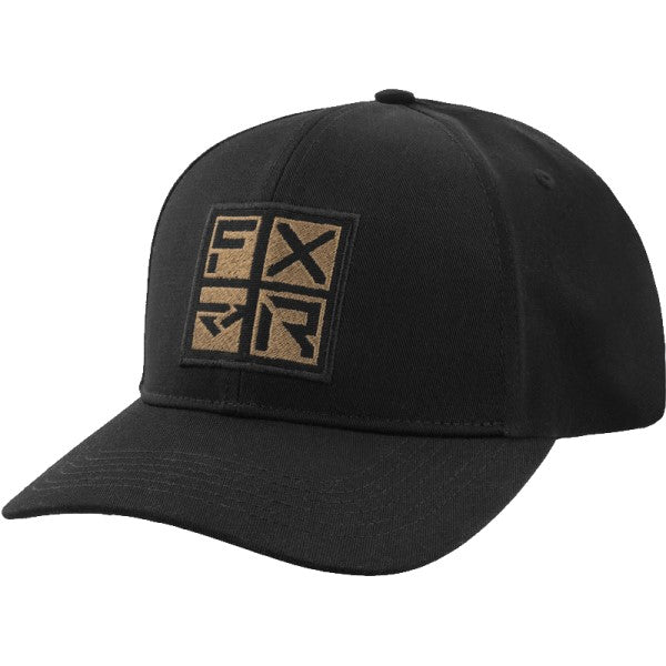 Casquette Tough-X FXR noir, de face