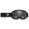 Lunette de Motocross Main Sand Fox noir, de face