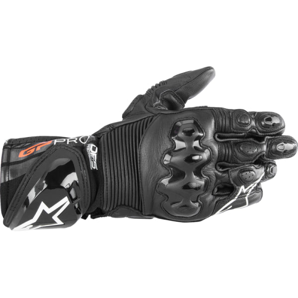 Gants de Moto GP Pro R4 Alpinestars noir, dessus