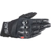 Gants de Moto Halo Alpinestars noir, dessus