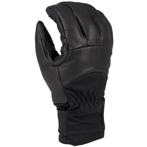 Gants de Motoneige Guide Klim noir, dessus