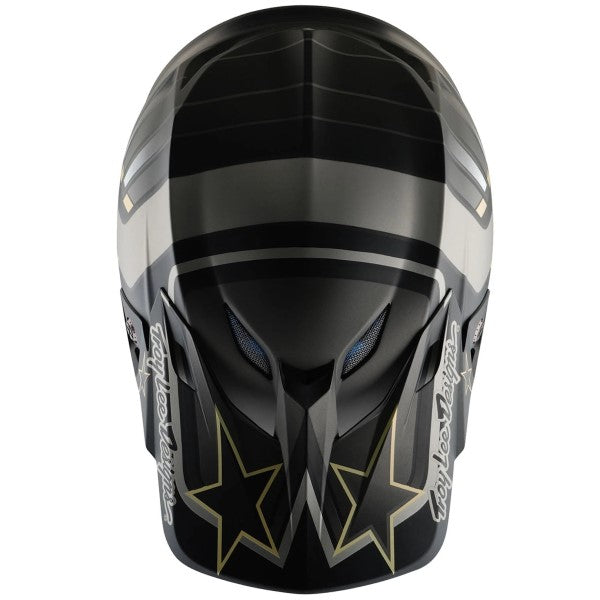 Casque de Motocross SE5 Composite Rays MIPS Troy Lee Designs noir, dessus