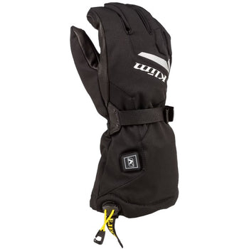 Gants Chauffants de Motoneige Resistor Gauntlet Klim Noir de l'extérieur