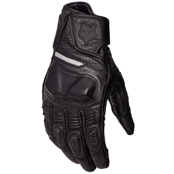 Gants de Moto Bomber Pro ADV Fox noir, dessus