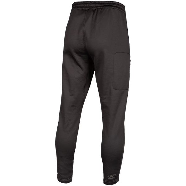 Pantalon Sous-Vêtement de Motoneige Inferno Jogger Klim noir, de dos