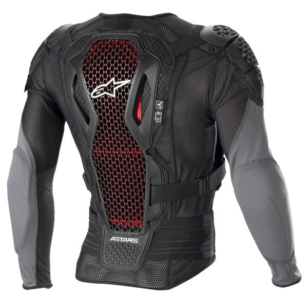 Chandail de Protection de Motocross Bionic Plus V2 Alpinestars noir, de dos