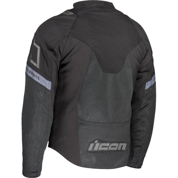 Manteau de Moto Contra 3 Icon noir, dos